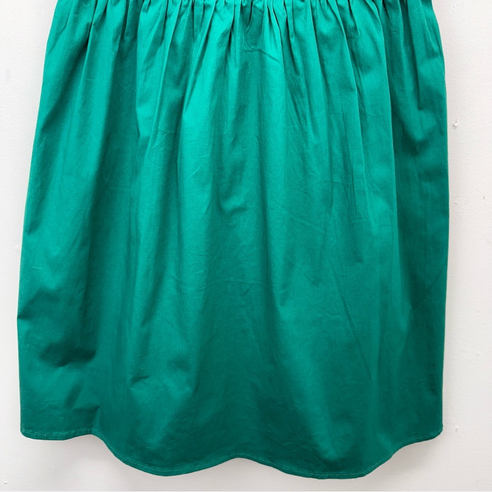 Bebop size Medium Juniors Green Sweetheart Neckline Pleated Strapless Dress NWT - Picture 3 of 8